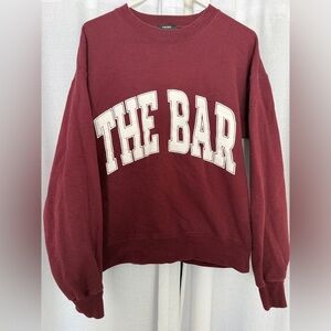 The Bar Varsity Sweatshirt